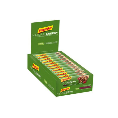 POWERBAR energy bar Natural Energy Fruit Vegan Cranberry